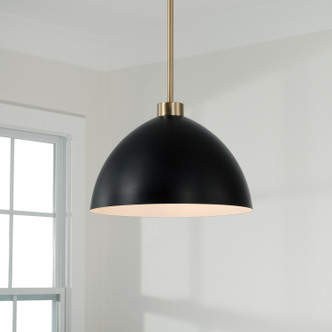 manufacturer_finish:Aged Brass and Black|manufacturer_glass:Matte Black Metal Shade with White Interior