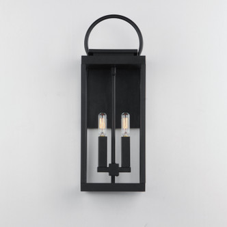 Nassau Vivex Two Light Outdoor Wall Sconce (40316CLBK)