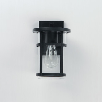 Clyde Vivex One Light Outdoor Wall Sconce (40622CLBK)