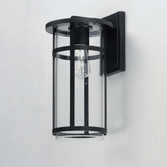 Clyde Vivex One Light Outdoor Wall Sconce (40625CLBK)