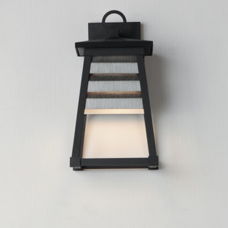 Shutters One Light Outdoor Wall Sconce (40632WZBK)