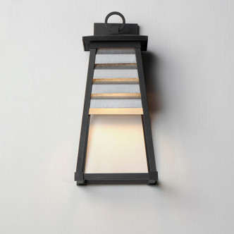 Shutters One Light Outdoor Wall Sconce (40634WZBK)