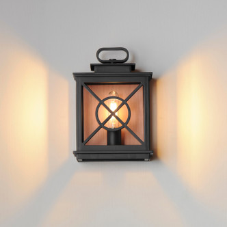 Yorktown VX One Light Outdoor Wall Sconce (40802CLACPBK)