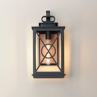 Yorktown VX One Light Outdoor Wall Sconce (40804CLACPBK)