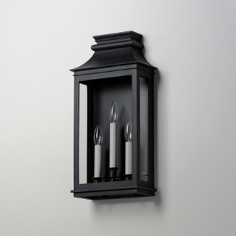 Savannah VX Three Light Outdoor Wall Sconce (40916CLBO)