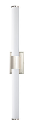 Maxim - 52117WTSN - LED Bath Vanity - Optic - Satin Nickel