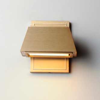 Mansard LED Outdoor Wall Sconce (52129AB)