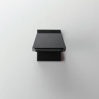 Mansard LED Outdoor Wall Sconce (52129BK)