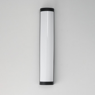 Halfpipe LED Outdoor Wall Sconce (55514WTBK)