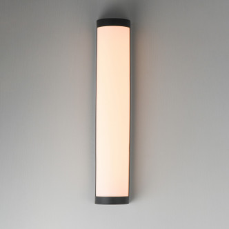 Halfpipe LED Outdoor Wall Sconce (55514WTBK)