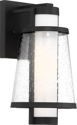 Nuvo Lighting - 60-6601 - One Light Outdoor Wall Lantern - Anau - Matte Black
