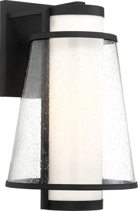 Nuvo Lighting - 60-6603 - One Light Outdoor Wall Lantern - Anau - Matte Black