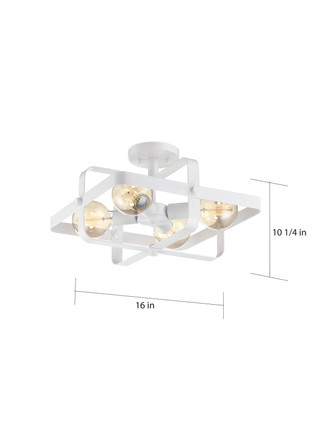 Prana Four Light Flush Mount (60-6724)