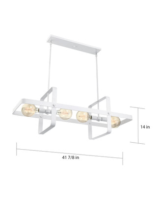Prana Four Light Island Pendant (60-6725)