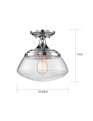 Kew One Light Semi Flush Mount (60-6798)