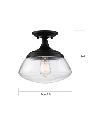 Kew One Light Semi Flush Mount (60-6799)