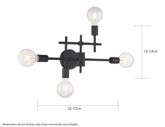 Delphi Four Light Vanity (60-6861)