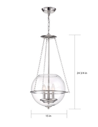 Odyssey Three Light Pendant (60-6952)