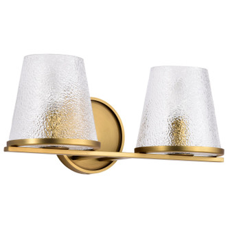 Nuvo Lighting - 60-8262 - Two Light Vanity - Valentine - Vintage Brass