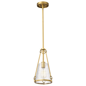 Nuvo Lighting - 60-8265 - One Light Pendant - Valentine - Vintage Brass