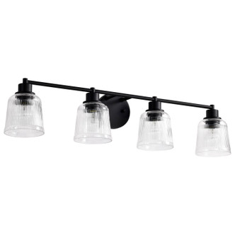 Nuvo Lighting - 60-8604 - Four Light Vanity - Grayson - Matte Black