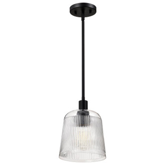 Nuvo Lighting - 60-8606 - One Light Pendant - Grayson - Matte Black