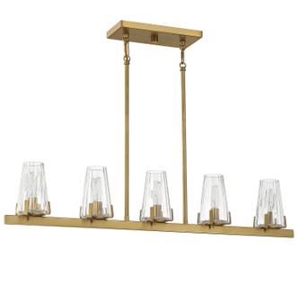 Dimond Five Light Linear Chandelier (V6-L1-2321-5-322)