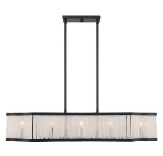 Parkside Five Light Linear Chandelier (V6-L1-2902-5-89)