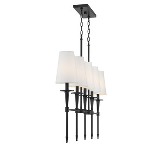 Trundle Five Light Linear Chandelier (V6-L1-5609-5-89)