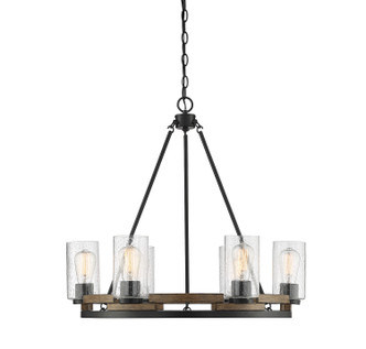 Lighting One E - V6-L1-7600-6-185 - Six Light Chandelier - Lynwood - Lodge