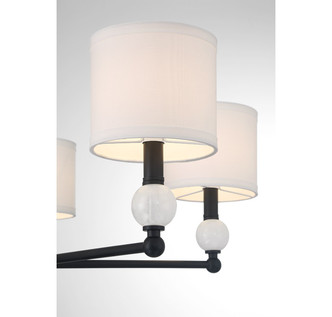 Cardiff Five Light Chandelier (V6-L1-9722-5-89)