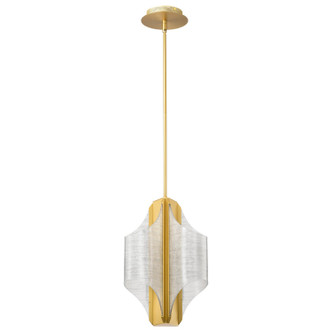 Nuvo Lighting - 62-2413 - LED Pendant - Idris - Vintage Brass
