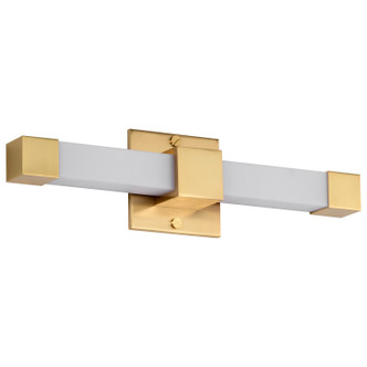 Nuvo Lighting - 62-2630 - LED Vanity - Brightwyn - Brushed Brass