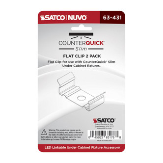 Counterquickslim Clip Flat (63-431)
