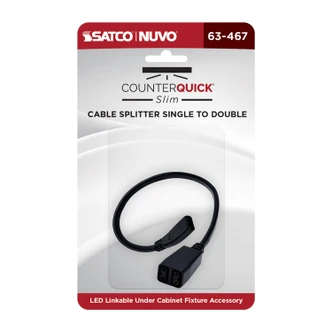 Cable Splitter Single To Doubl (63-467)
