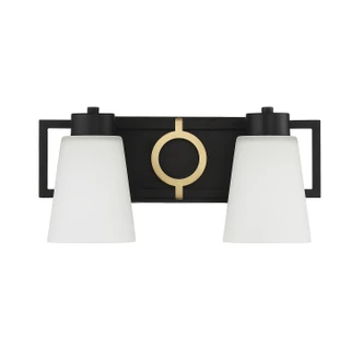 Russo Two Light Bathroom Vanity (V6-L8-4450-2-143)