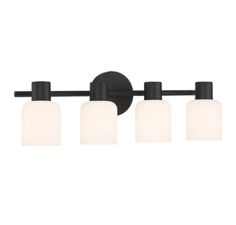 Strand Four Light Bathroom Vanity (V6-L8-9022-4-BK)