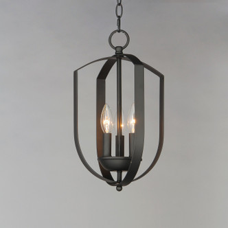 Provident Three Light Chandelier (10033BK)
