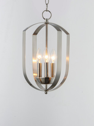 Provident Three Light Chandelier (10033SN)