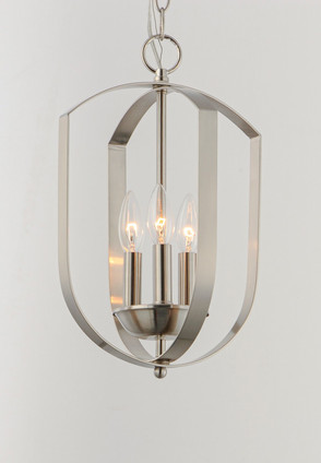 Provident Three Light Chandelier (10033SN)