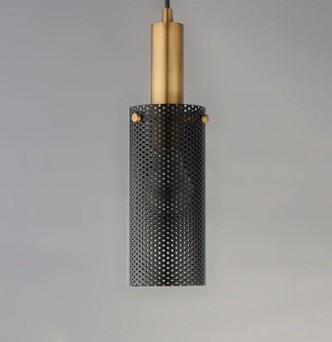 Perf One Light Mini Pendant (10081BKSBR)