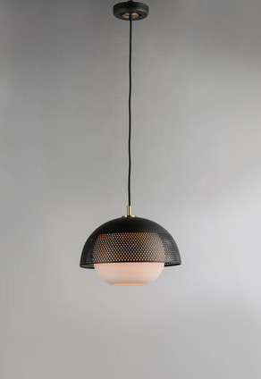 Perf One Light Pendant (10082WTBKSBR)