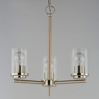 Corona Three Light Chandelier (10203CLSN)