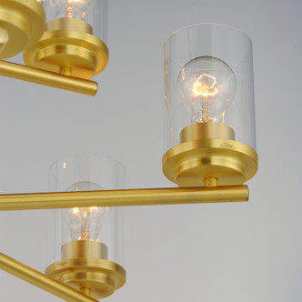 Corona Nine Light Chandelier (10206CLSBR)