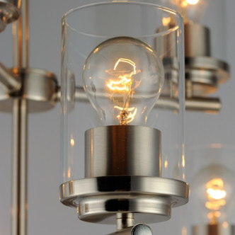 Corona Nine Light Chandelier (10206CLSN)