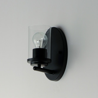 Corona One Light Wall Sconce (10211CLBK)