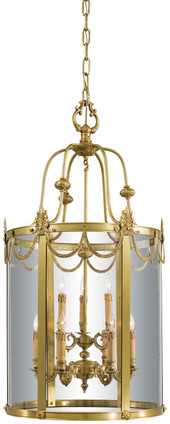 Metropolitan - N850909 - Nine Light Foyer Pendant - Metropolitan Family - Doré Gold