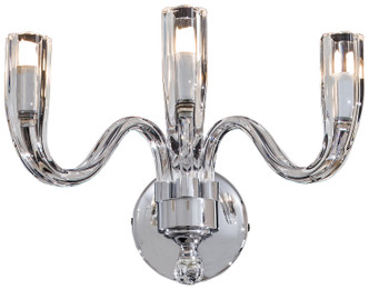 Metropolitan - N9183 - Three Light Wall Sconce - Metropolitan Family - Chrome
