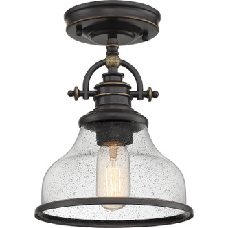 Quoizel - GRTS1708PN - One Light Semi-Flush Mount - Grant - Palladian Bronze