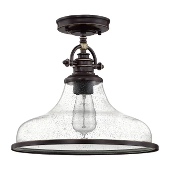 Grant One Light Semi-Flush Mount (GRTS1714PN)